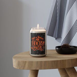 Hocus Pocus Candle, Just A Bunch of Hocus Pocus, Fall Candles, Natural Soy Wax C